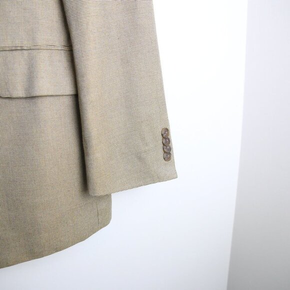 Arnold Brant 100% Bamboo Single Breasted Tailored Blazer Jacket Size 40S - Picture 9 of 9